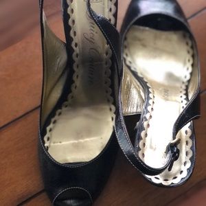 Juicy Couture Women's Slingback Peeptoe